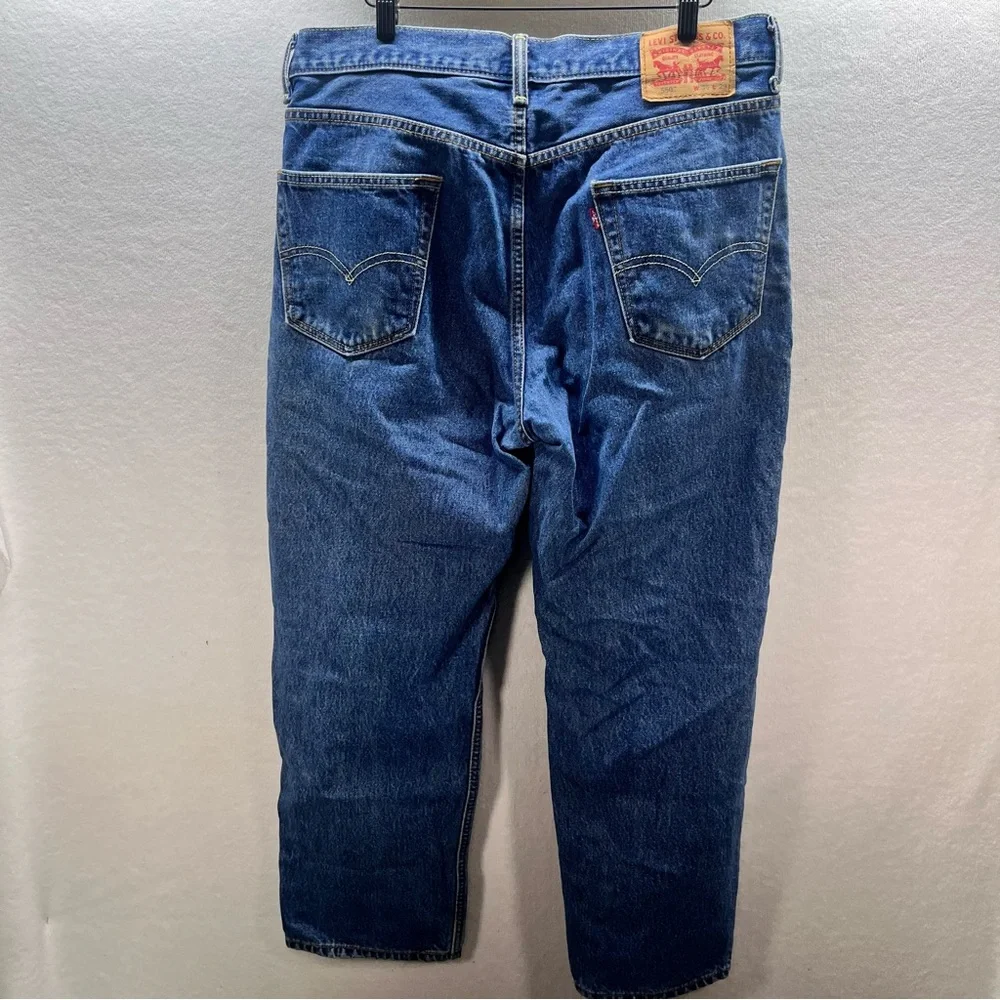 Levi’s 550 Relaxed‎ Fit Jeans Mens 36/29 Blue Denim 100% Cotton Pants 2917